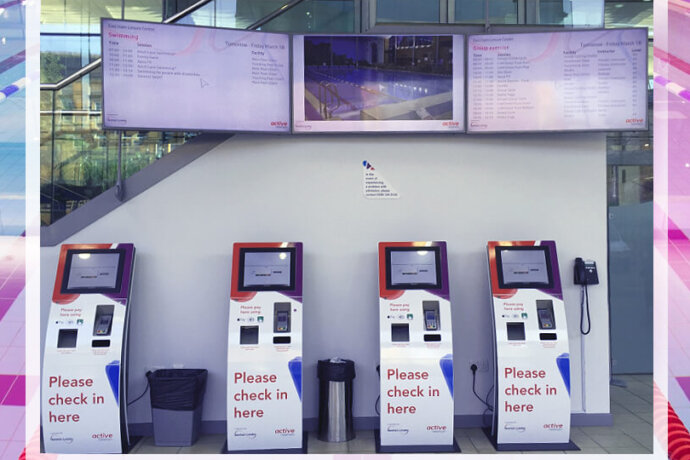 Active Newham - Co-ordinated, Web-Enabled Wall-Mounted Displays for Leisure Centres